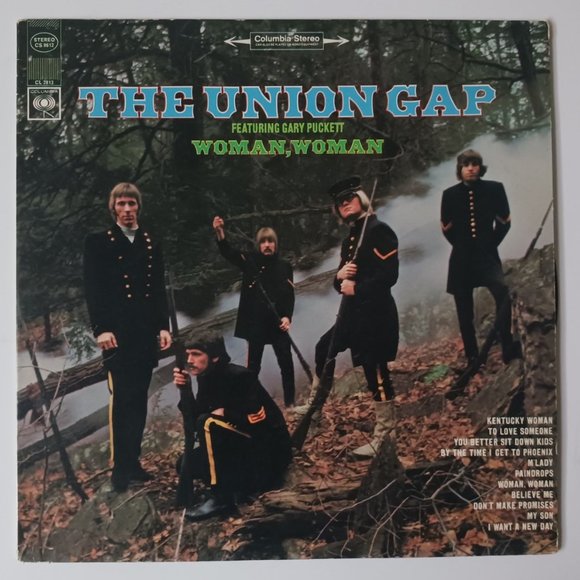Vintage The Union Gap and Gary Puckett Woman Woman vinyl record, 1968 original - Picture 2 of 10